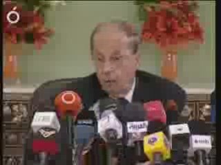 General Aoun Dec 03,2008 – Press Conference