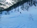 Ski de rando au Pépoiri