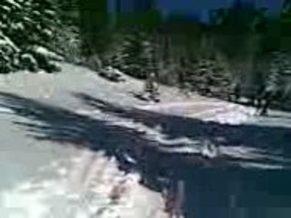 Ski rando derrière la station de chamrousse2