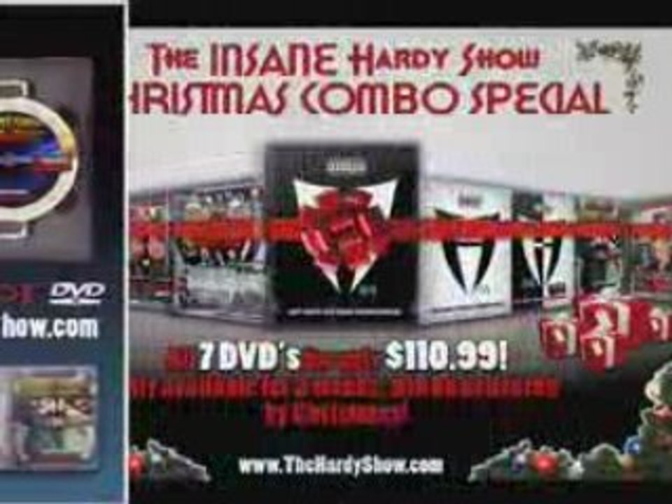 Insane hardy show dvd package promo