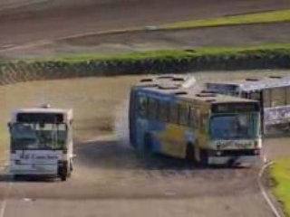 Course de bus (car , bus race)stock car