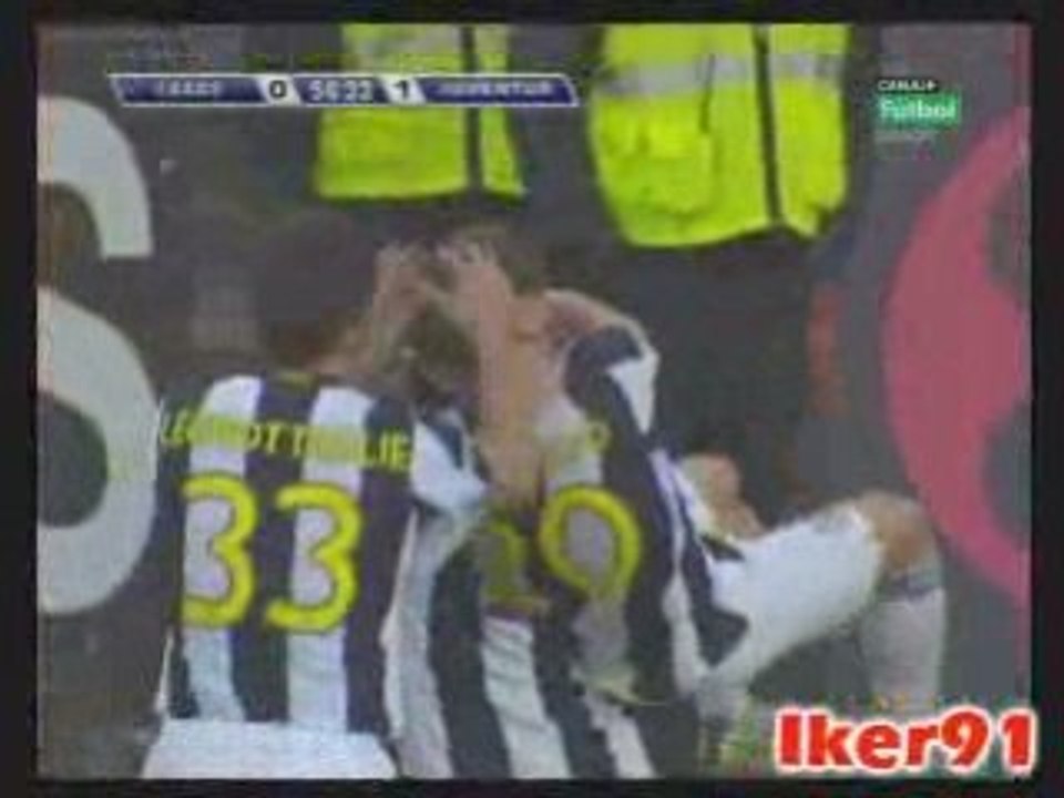 LECCE - JUVENTUS TURIN 0-1 BUT DE GIOVINCO
