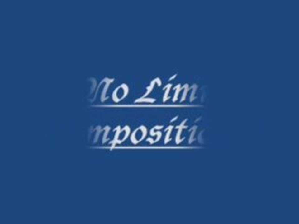 No Limit - Composition 2