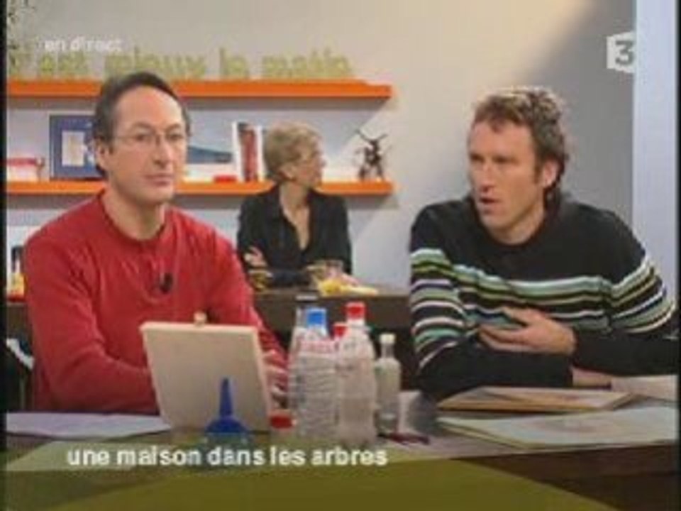 une maison dans les arbres