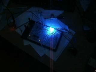 led bleu 40 100 mA