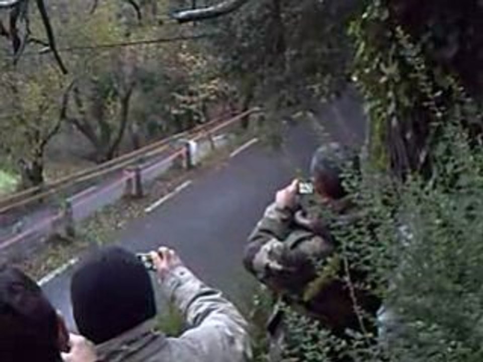 Rallye du var 2008 loeb epingle es1 collobrieres