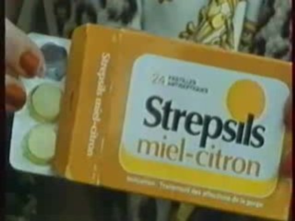 Pub pour les pastilles Strepsyl