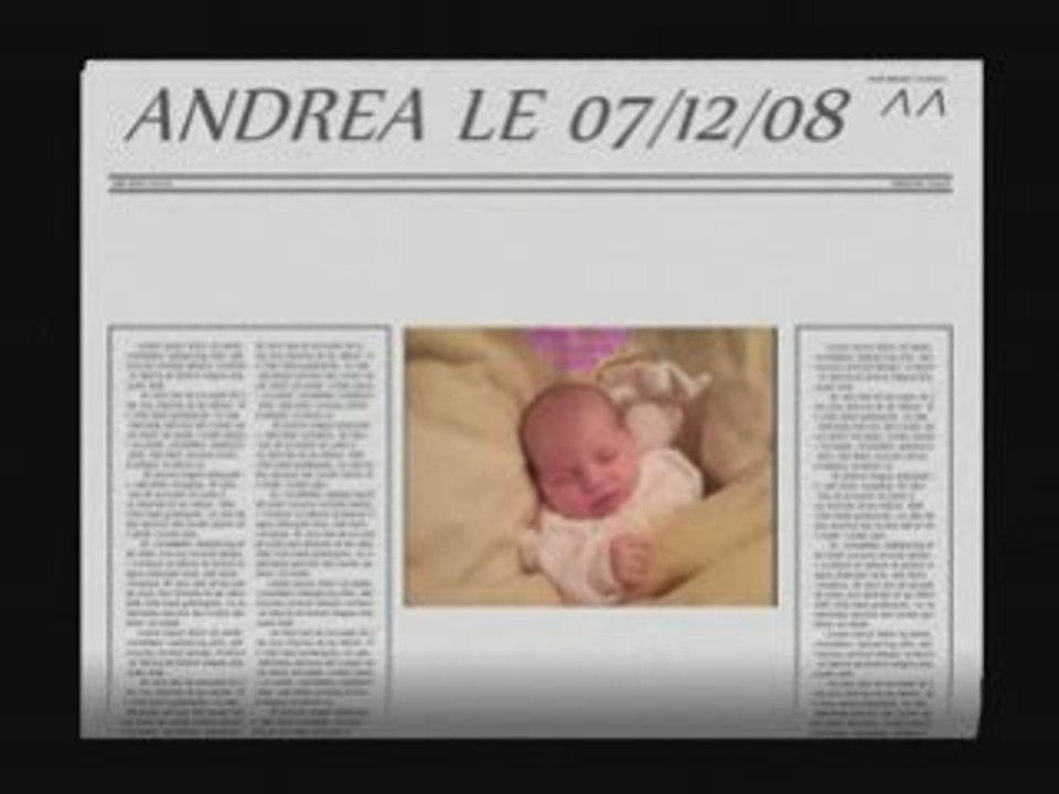 Andrea le 07.12.2008