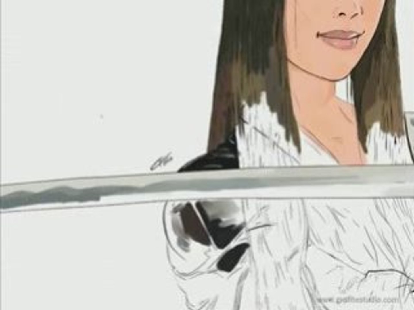 Speedpainting video: Maya Murofushi 'Kill Bill Style' art