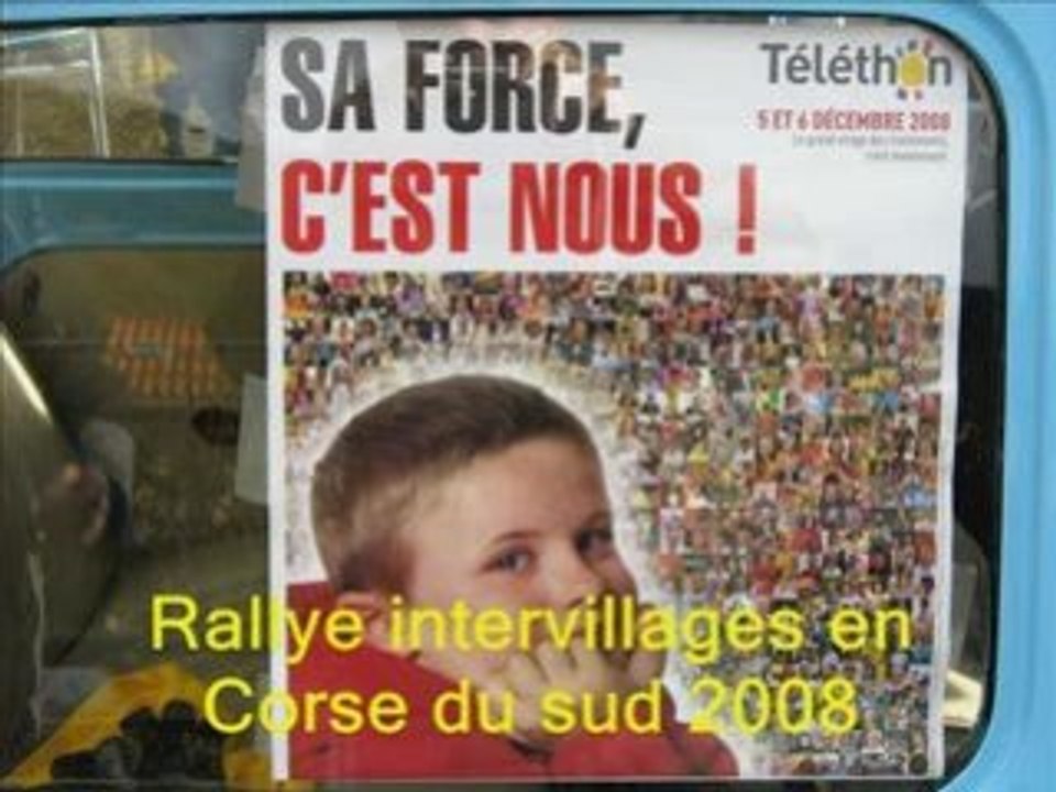Diapo telethon 2008 en corse du sud