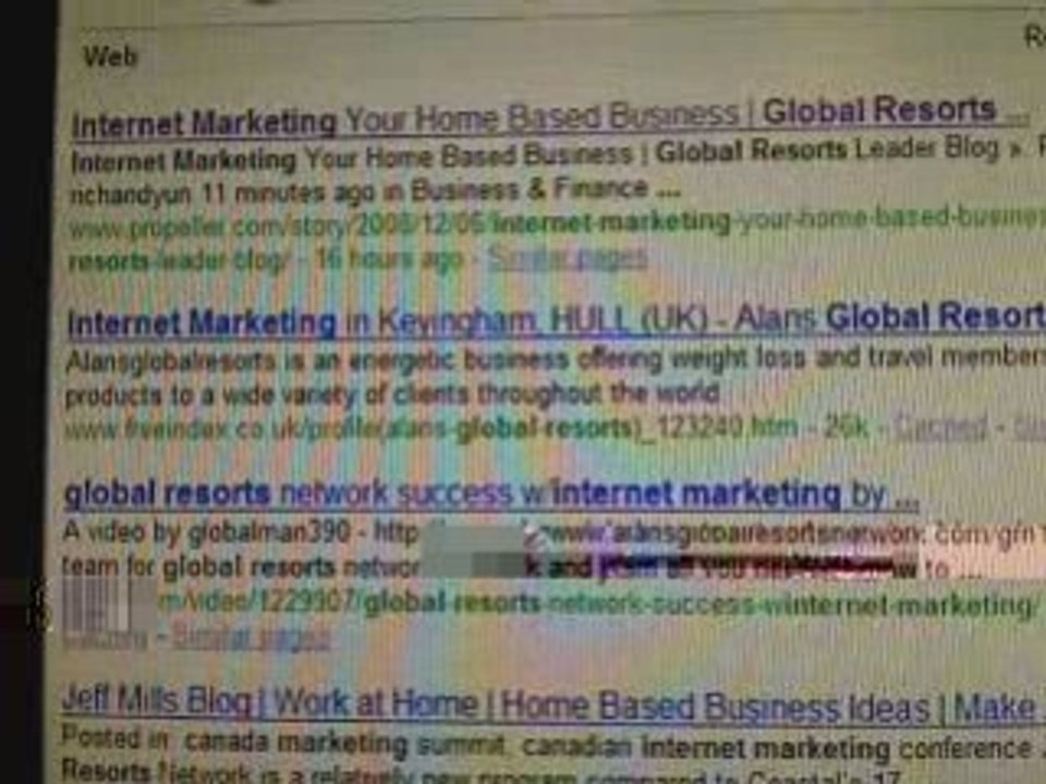 Global Resorts internet marketing techniques | Free SEO Tip