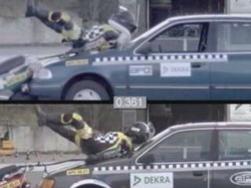 Airbag Helmet raw test video!