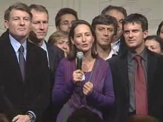 Ségolène Royal, conférence de presse au CN du PS