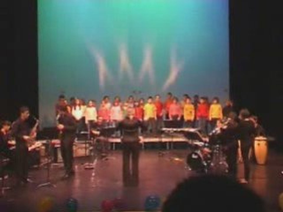 la maitrise de chant chante les petits loups du jazz