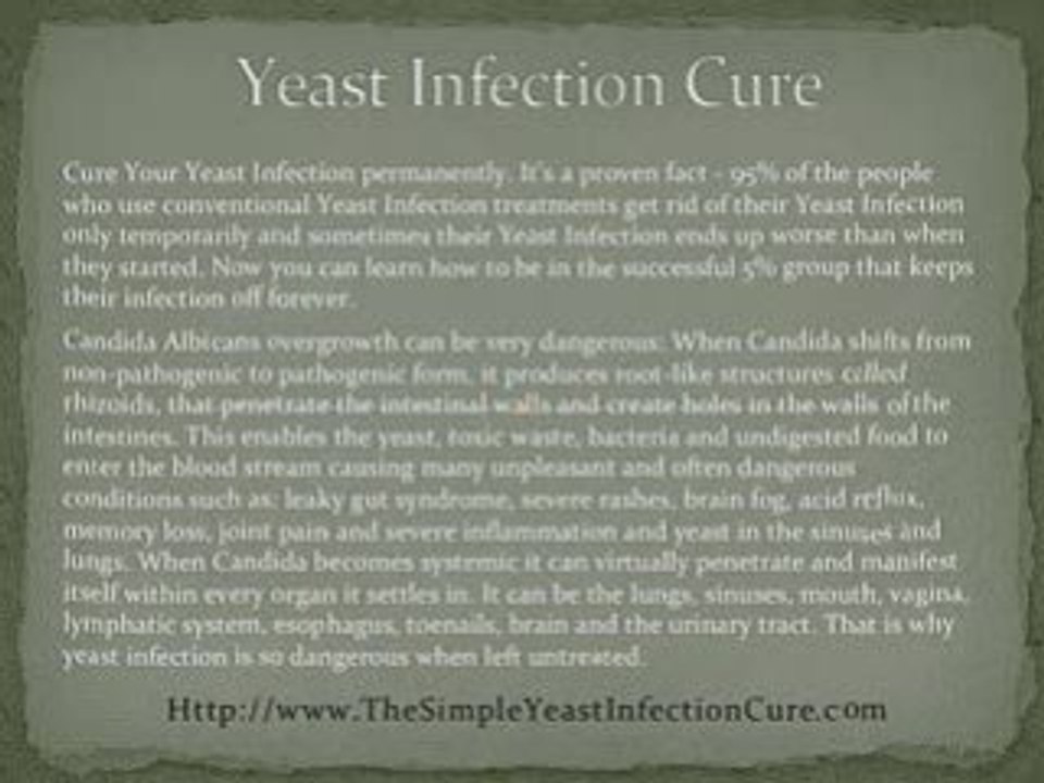 Yeast Infection Treatment