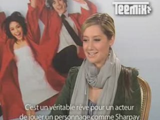 Ashley Tisdale Interview (1/4)
