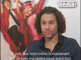 Corbin Bleu Interview (2/3)