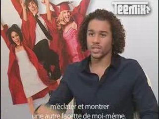 Corbin Bleu Interview (3/3)