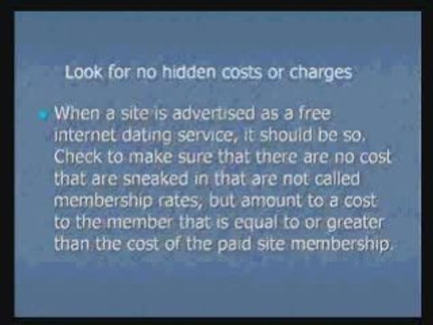 Free Internet Dating Service - Choosing The Best Site and