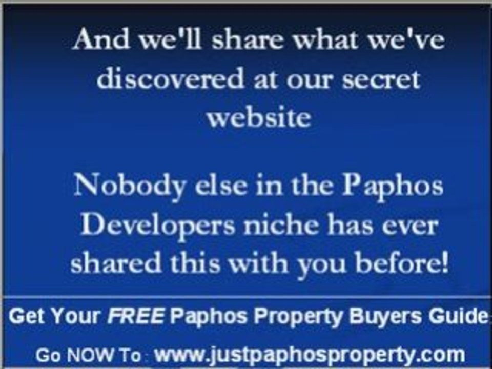 Paphos Property