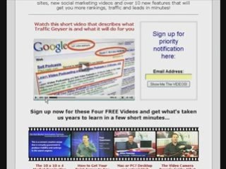 Traffic Geyser Bonuses