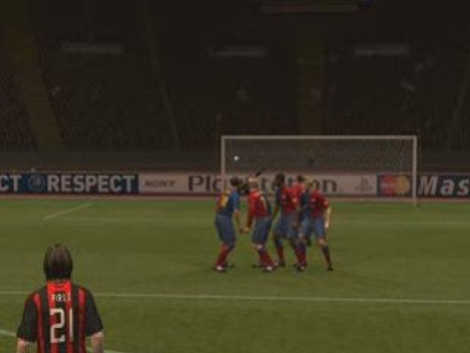 Pes 2009 Andrea Pirlo Frikick Goal !...