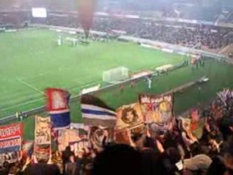 Entrée des joueurs chez les AUTHENTIKS PSG-LE MANS