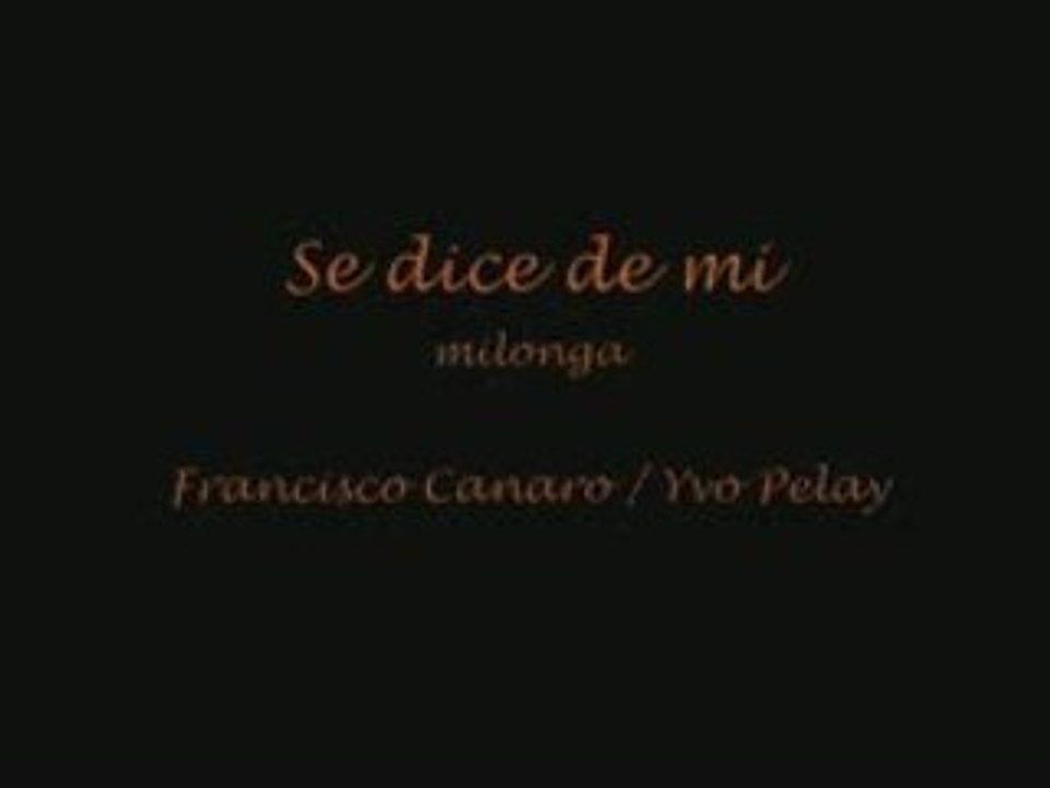 Duo "Quimera" - Se dice de mi
