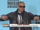 Chris Brown wins Artist of the Year  American Music Awards