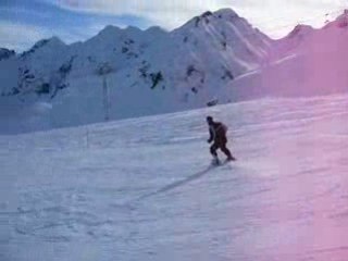 floflo apprend a skier xD