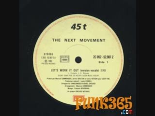The next mouvement - Let's work it out - 1982 -  EMI