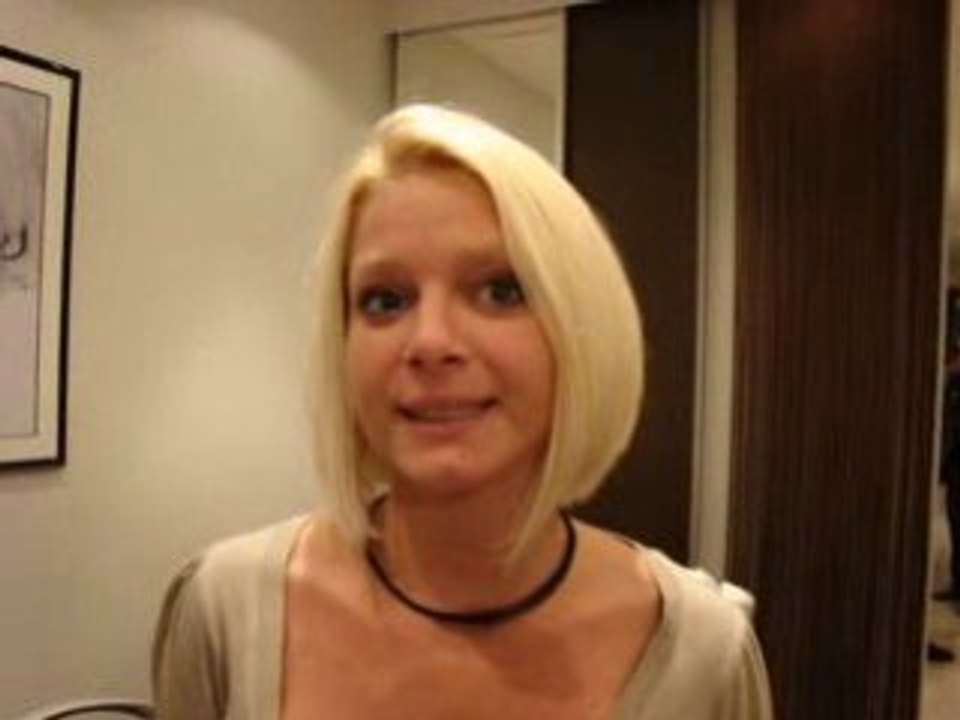 Aline, commerçante à Grasse, soutient Jérôme Viaud