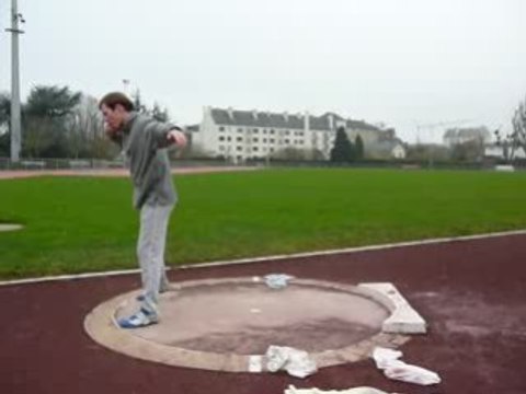 Athlé lancer moi entrainement 8/12/2008