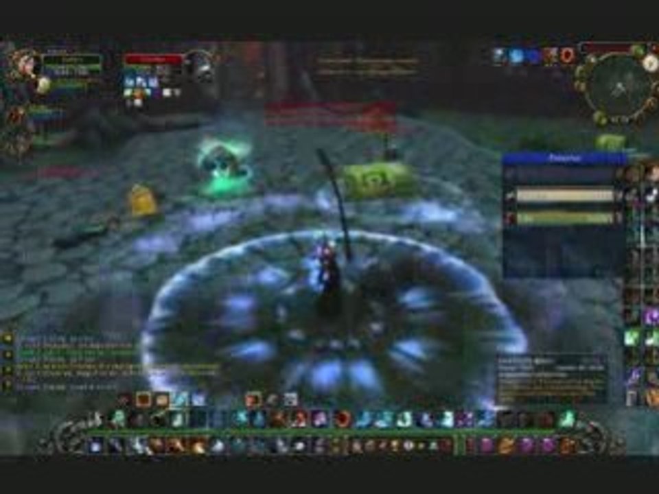 Arena 3c3 : Warrior, Paladin Heal et Mage.