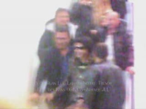 Jean Luc Lahaye fête des fans 061208 l'arrivée