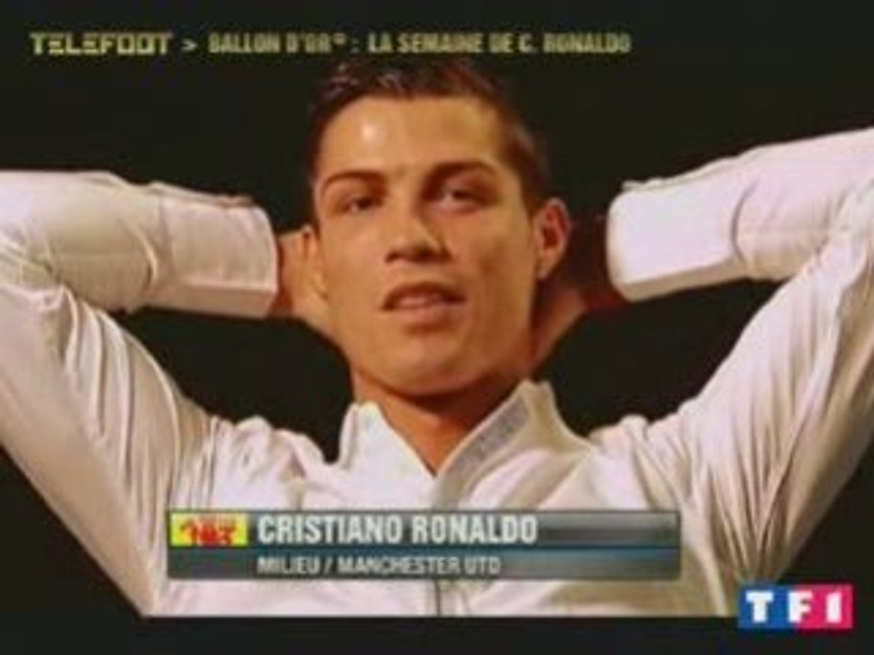 Cristiano RONALDO ballon d'or 2008