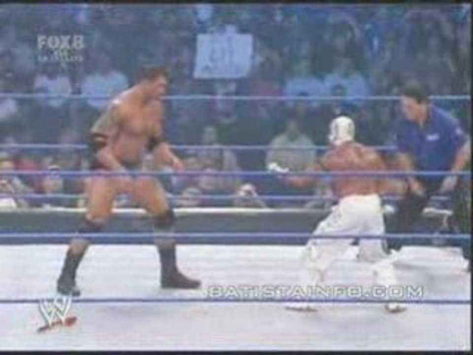 Rey Mysterio vs Batista 31.8.07