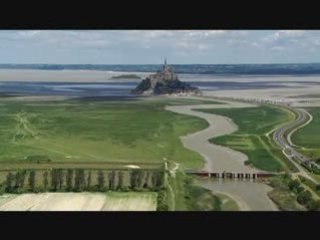 les travaux au Mont Saint Michel