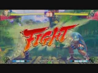 Street Fighter 4 : Guile vs Balrog