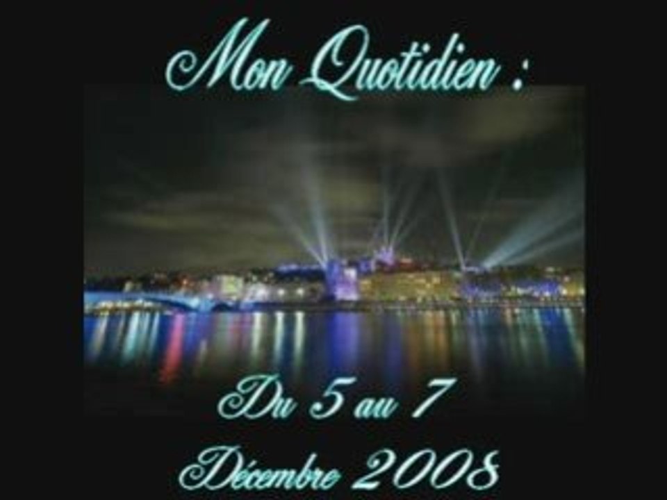 Monquotidienweekenddu8dcembre