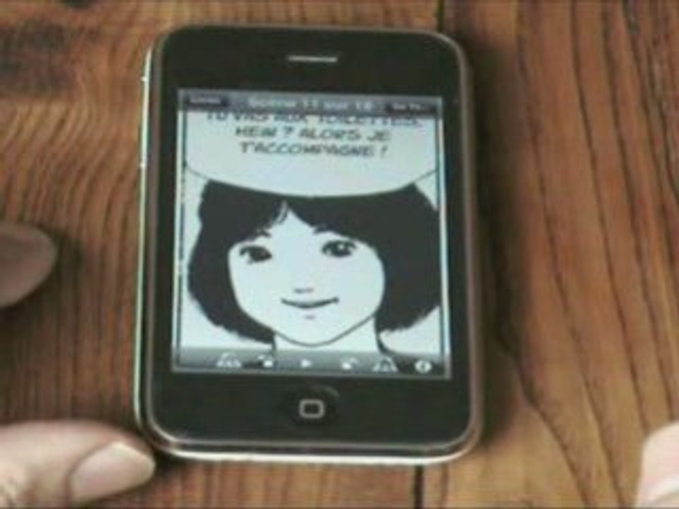 Test Application BD ANGOULEME 2009 sur iPhone