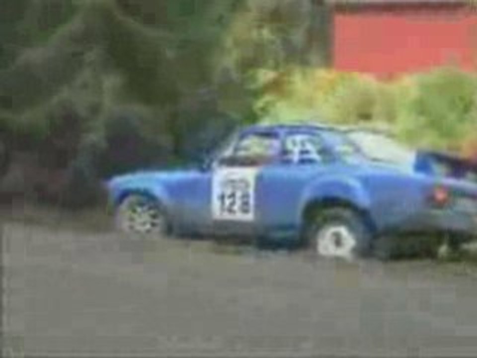 Un virage à la con .