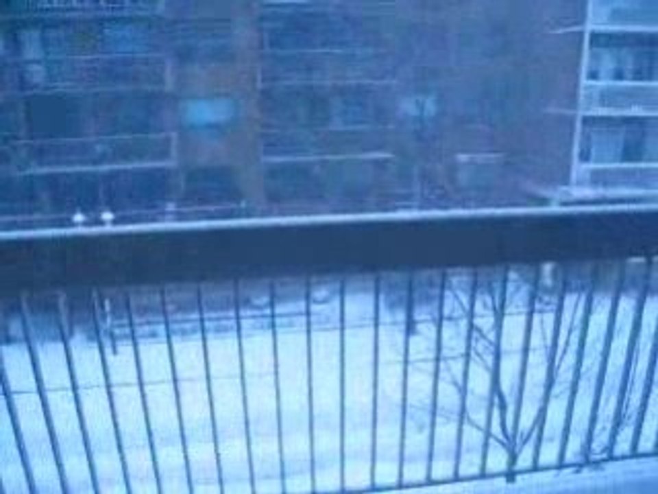 Après les -30°, la neige …