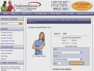 Cheap Landau Uniforms Free Shipping