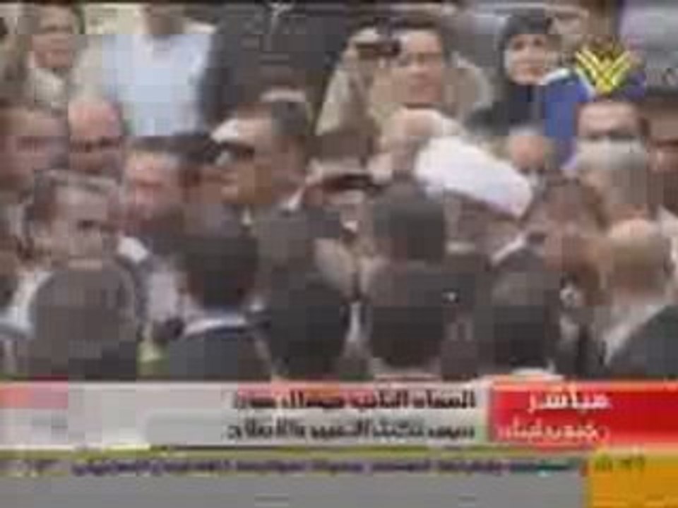 Général Aoun en visite à Qana ( Liban Sud )