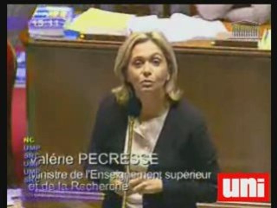 Valérie Pécresse rassure les IUT