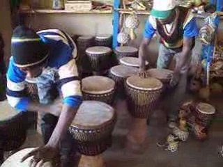 Essai de Djembé à Ouagadougou