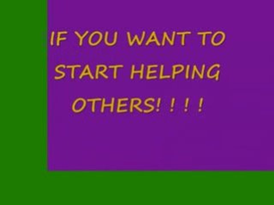 be blessed by helping others achieve success!