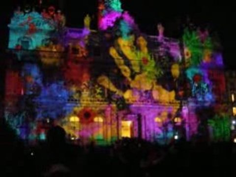 Fête des Lumières 2008 - Place des terreaux