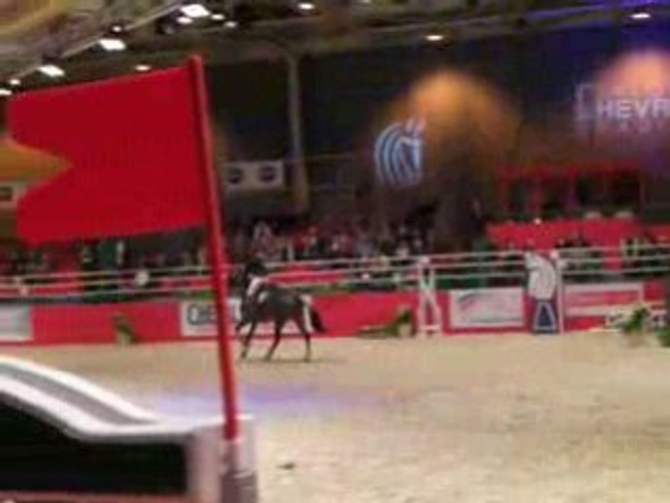 Quelem & Sarah - Salon du Cheval de Paris 2008 - Tour d'hon.